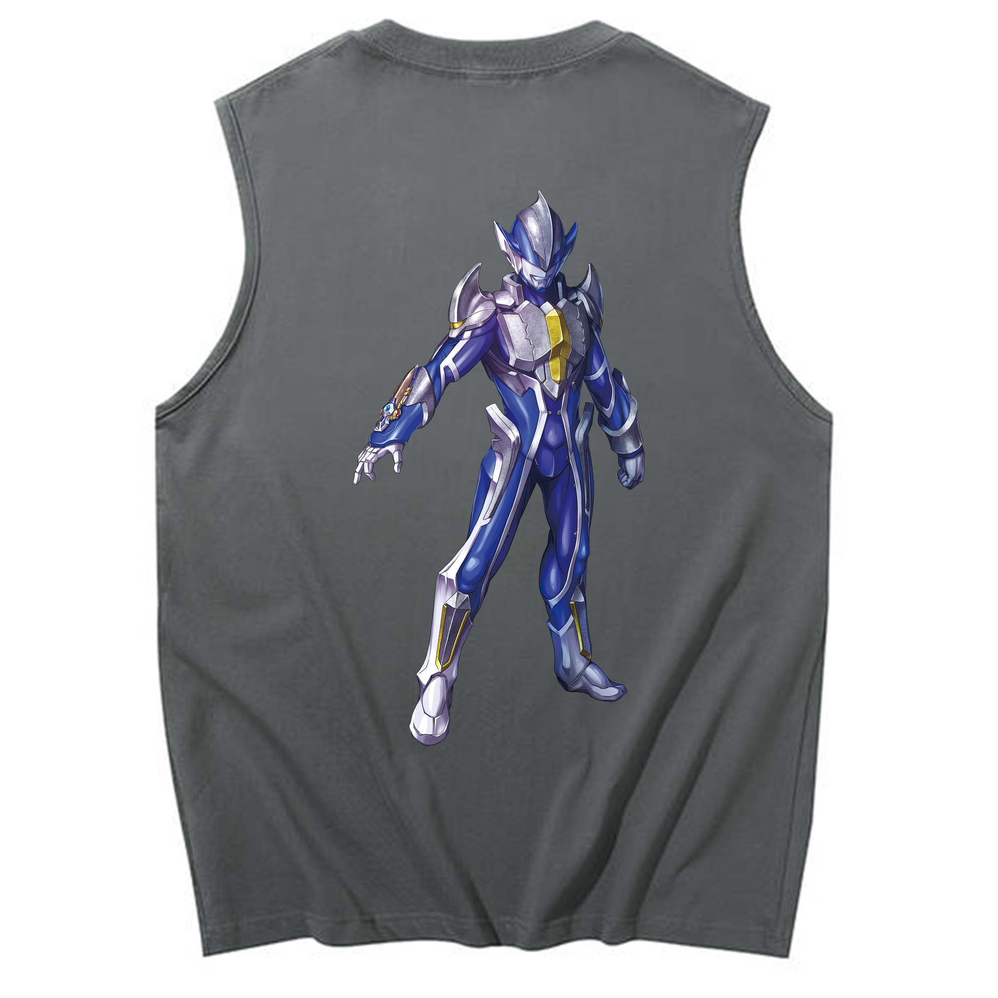 （画像用） ウルトラマン Ultraman コットン100％タンクトップ（背面プリント）